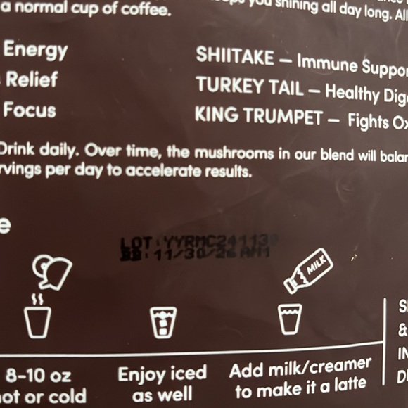 Mushroom Coffee - Rich Brown Blend (all of them) - Picture 4 of 4